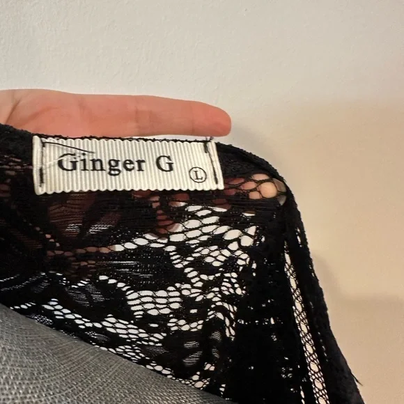Ginger G Black Lace Overlay - Picture 3 of 4